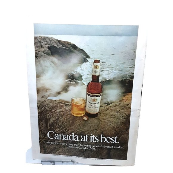 Canadian Mist Whiskey vintage 1972 Magazine Print Ad - Picture 1 of 1
